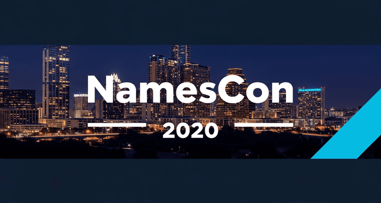 NamesCon 2020 will be in Austin, Texas